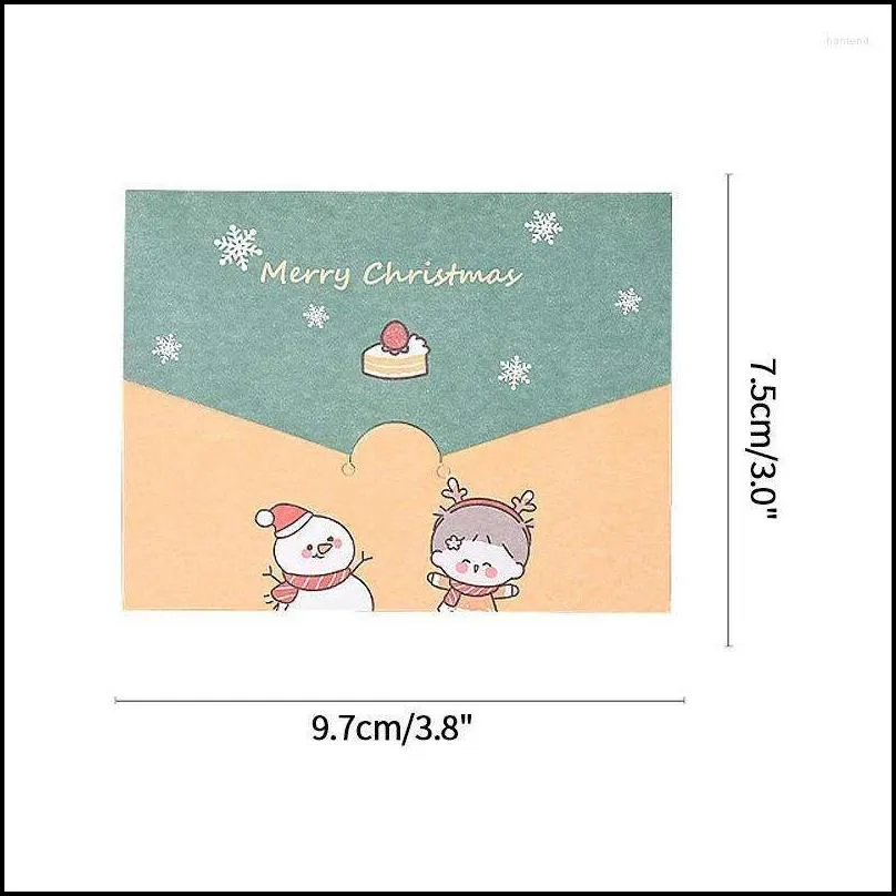 greeting cards merry christmas for gifts year gift card postcards xmas thank you