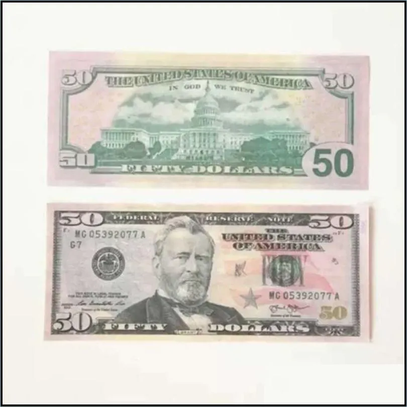 party supplies high pieces/package american 100 bar currency paper dollar atmosphere quality props 1005 money 9306