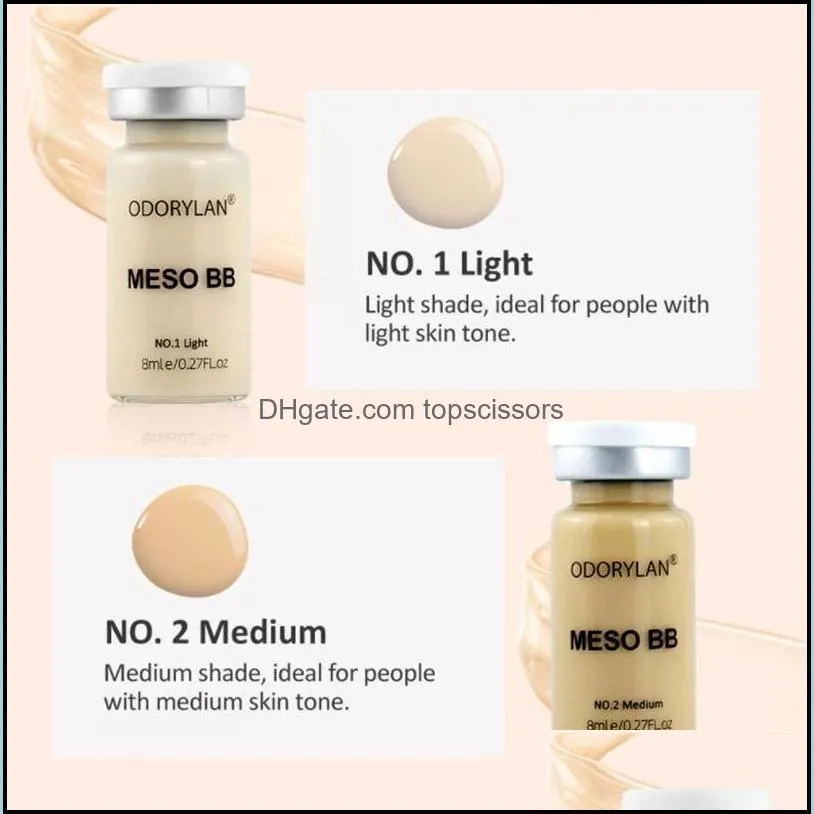 korean 8ml bb cream glow foundation cream makeup whitening microneedling serum brightening concealer skin cosmetics starter kit