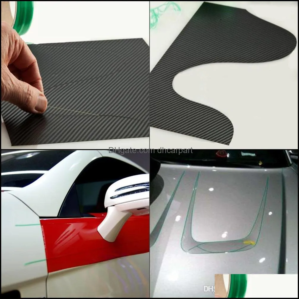 500cm car wrap knifeless tape design line car stickers cutting tool vinyl film wrapping cut tape auto car styling accessories 5m