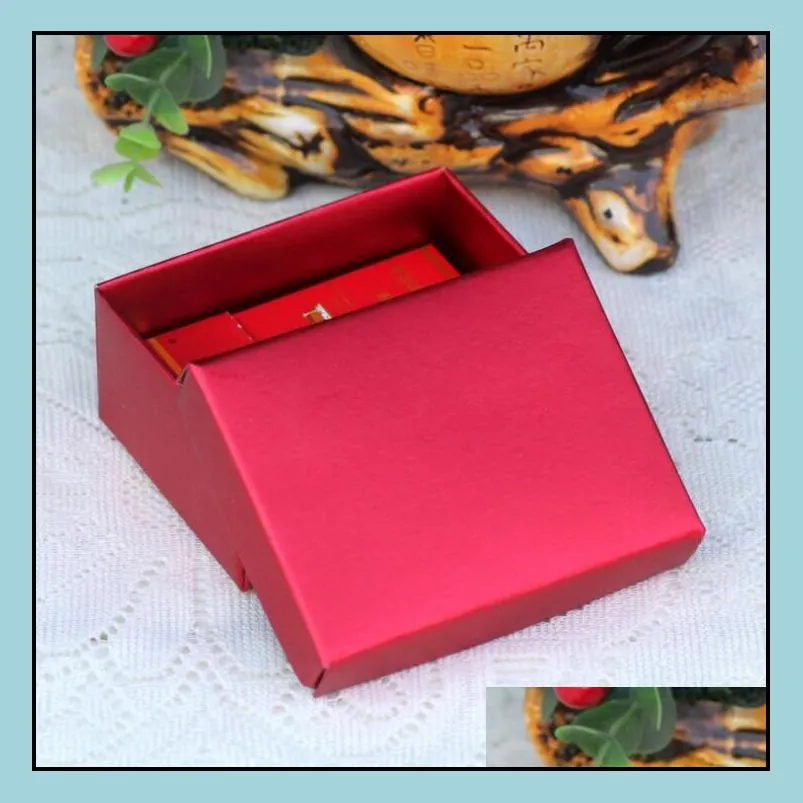 gift wrap 20pcs hard paper cardboard box for packaging aluminum carton with lid jewelry diy craft gift1