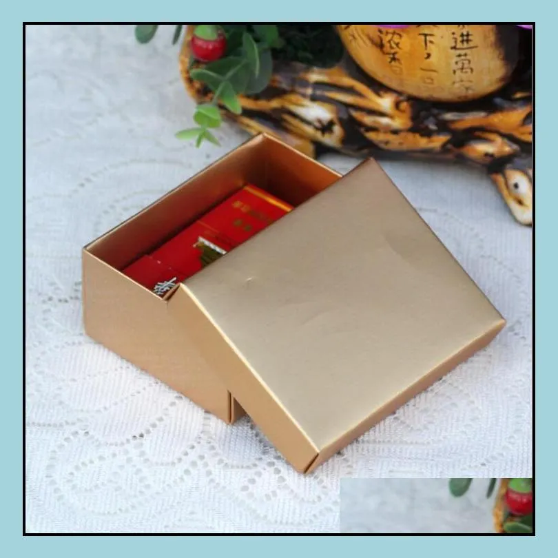 gift wrap 20pcs hard paper cardboard box for packaging aluminum carton with lid jewelry diy craft gift1