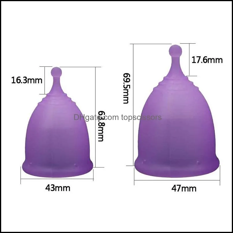 vaginal menstrual cup feminine hygiene menstrualperiod use cups 100 medical grade silicone reusable women health tool