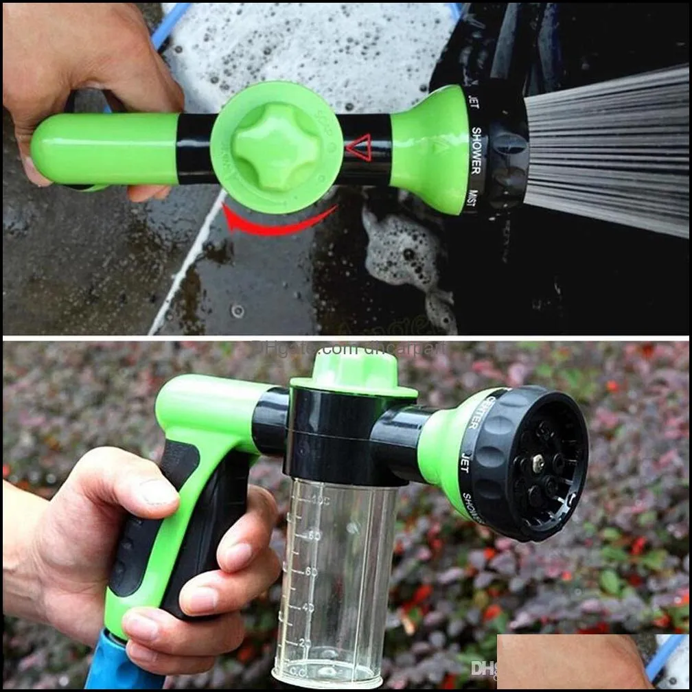 multifunction portable auto foam water gun high pressure 3 grade nozzle  car washer sprayer cleaning tool pistola de pressao