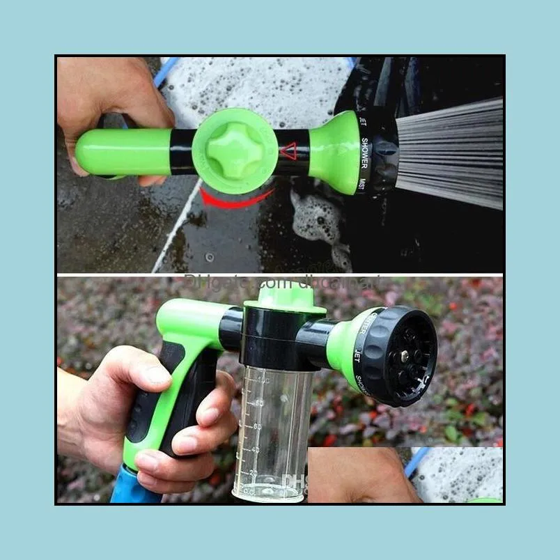 multifunction portable auto foam water gun high pressure 3 grade nozzle  car washer sprayer cleaning tool pistola de pressao