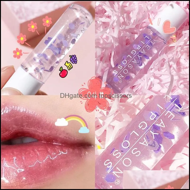 moisturizer lip gloss long lasting sexy transparent waterproof lip plumper clear lipgloss makeup 100pcs