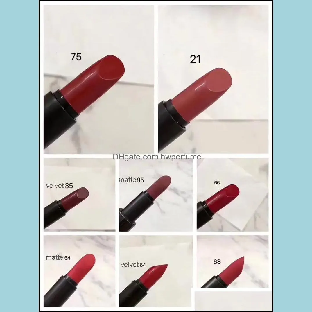 brand satin lipstick rouge matte lipstick 3 5g gloss levres 8 colors with handbag fast ship