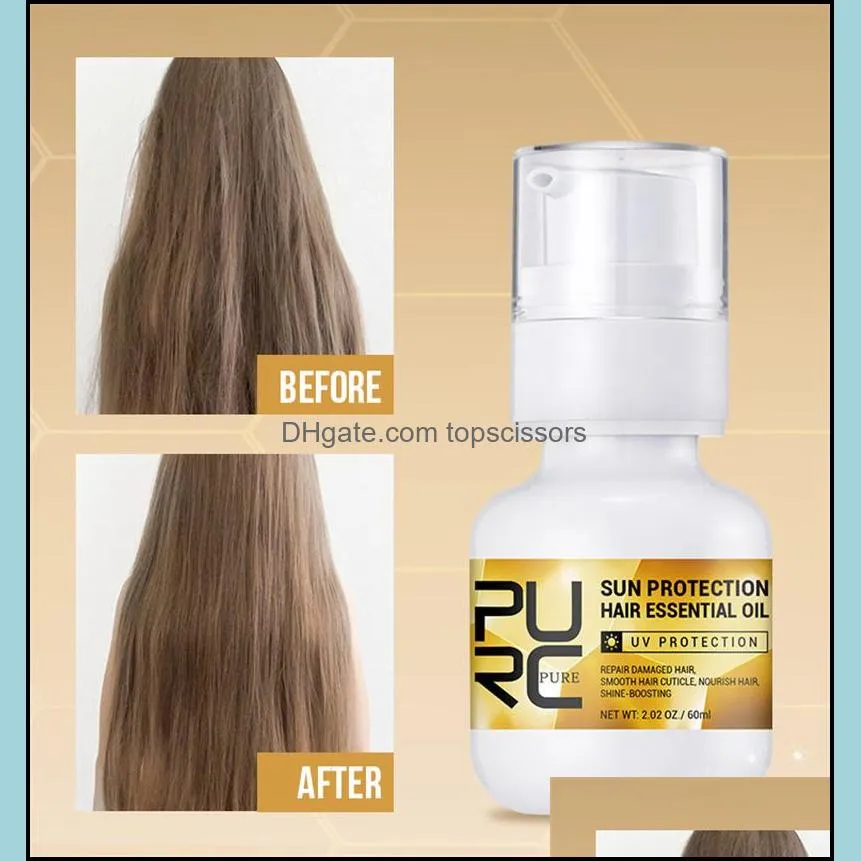 Shampoo Conditioner Purc Uv Sun Protection Hair Essential Oil Spray