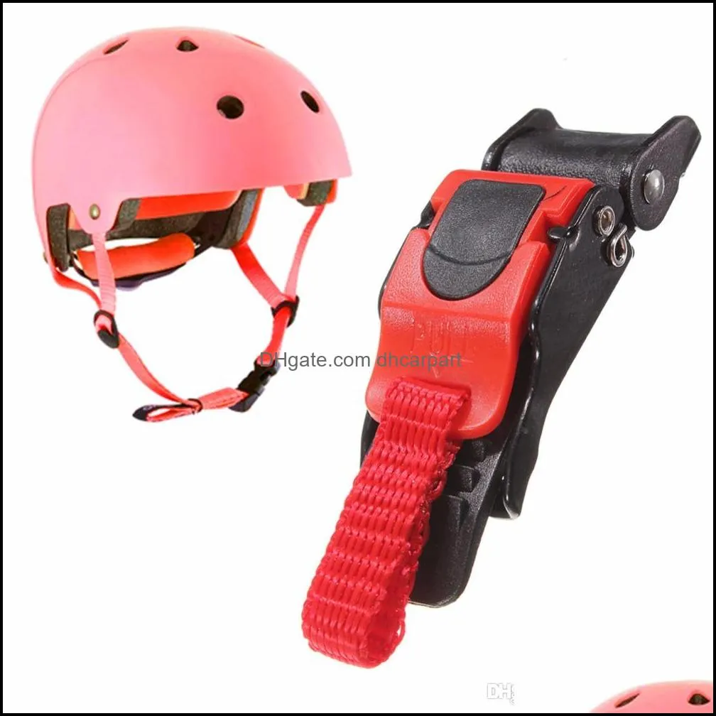 3pc motor bike helmet chin strap speed sewing clip 9 gear quick release buckle hot drop shipping