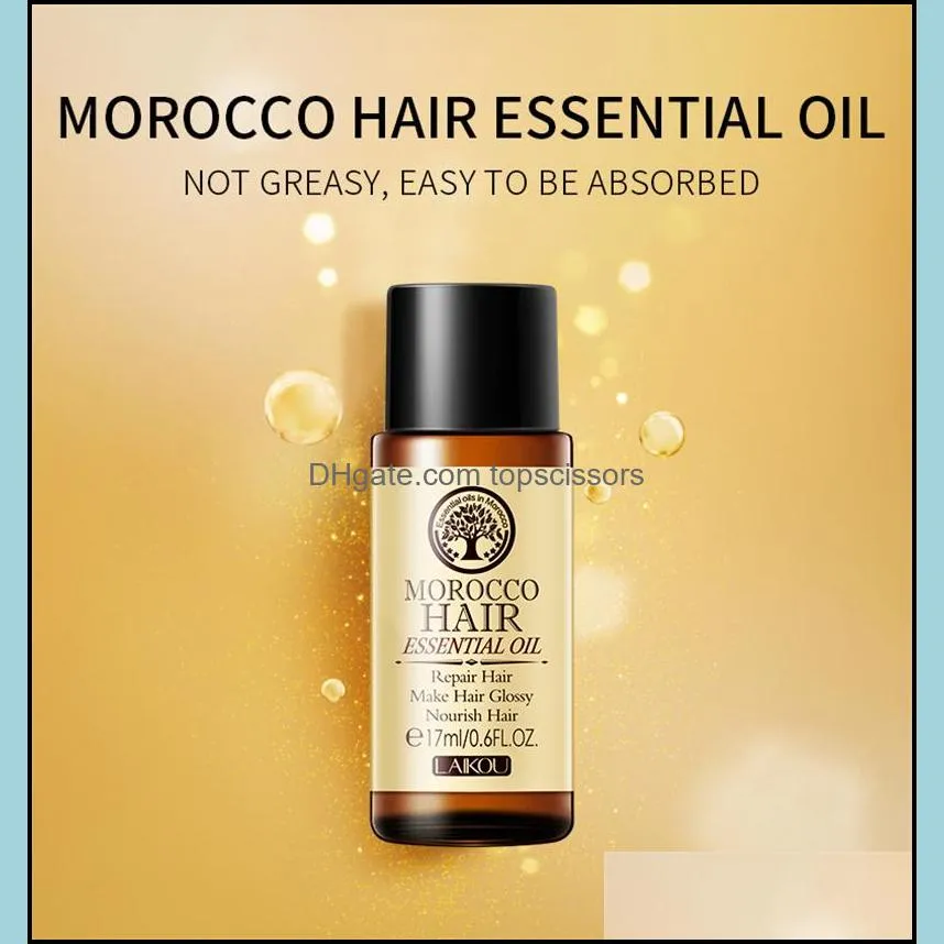 17ml moroccan hair care pure argan  oil for dry hairs nursing multifunctional woman girls cares products