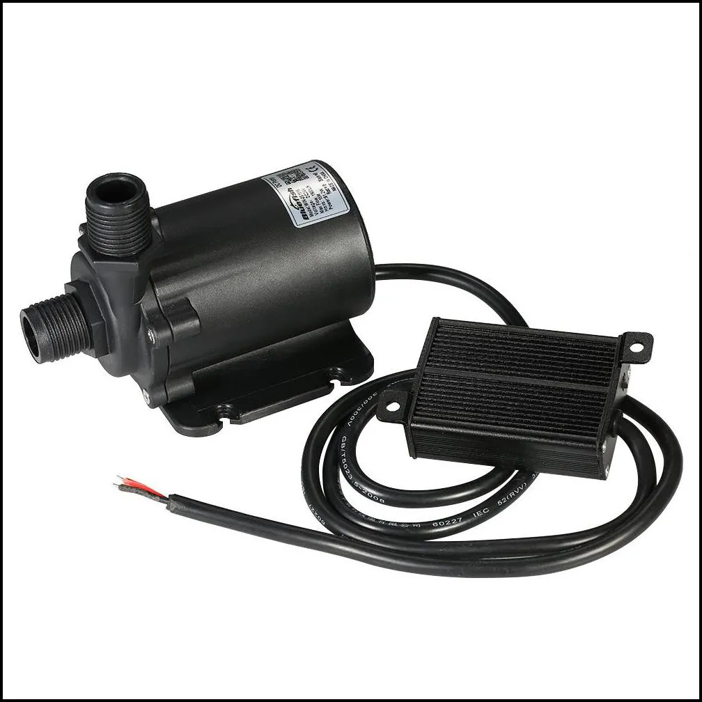 bluefish dc24v 1500l/h lift 15m brushless water pump aquarium fish tank tabletop waterproof submersible pump y200922