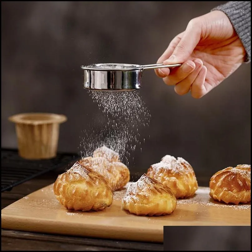baking tools 1pc mesh flour sifting sifter sieve strainer cake household kitchen great for stainless steel