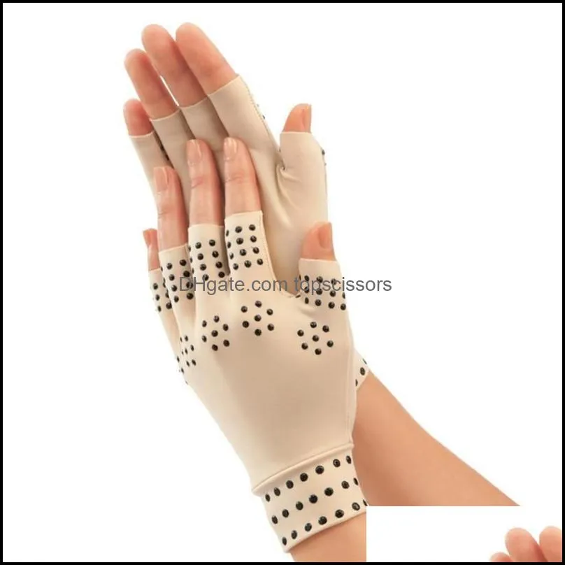 magnetic therapy anti arthritis hands gloves therapy compression copper glove ache pain relief health care tool