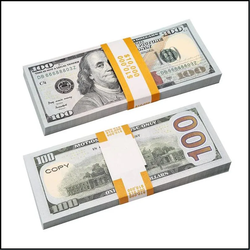 funny toy money movie prop banknote 20 dollars currency party fake notes children gift 50 dollar ticket for movies advertisin play