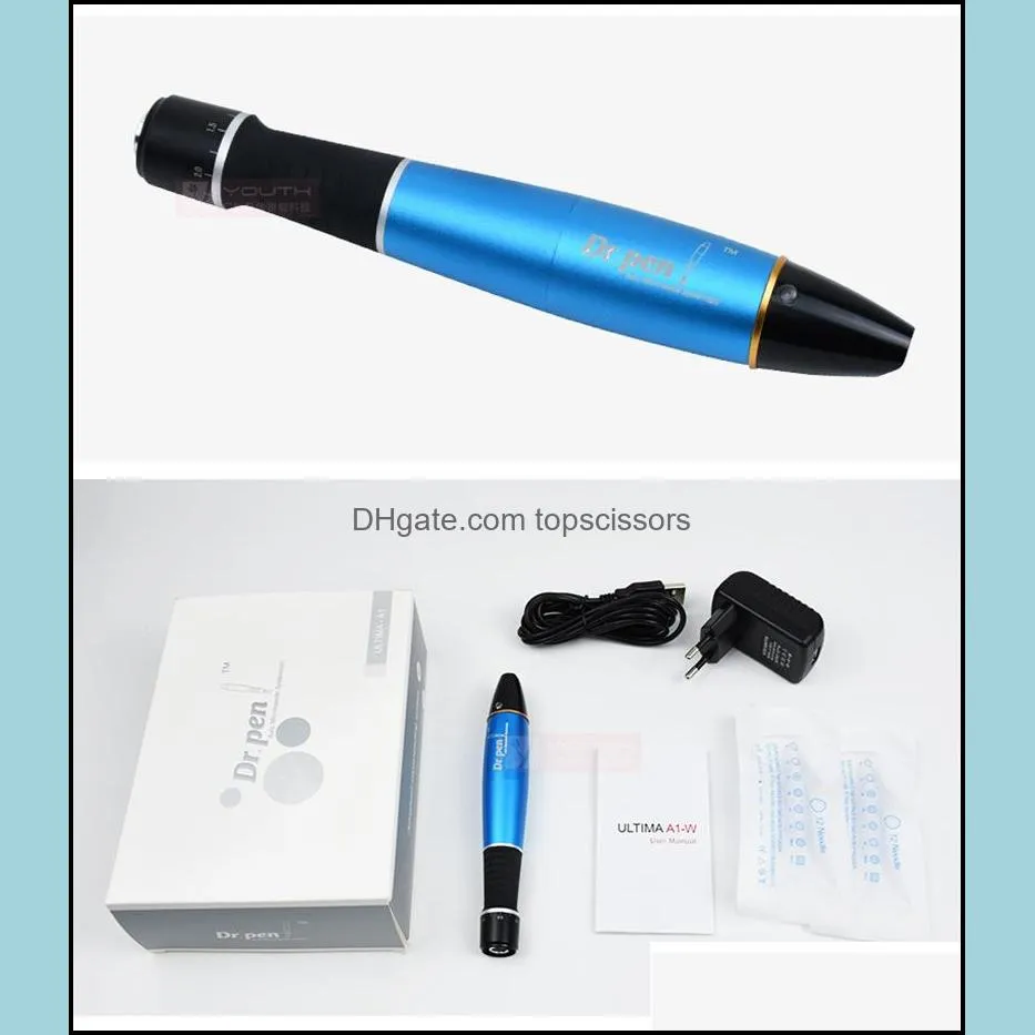 wireless electric dr pen a1 permanente microblading tattoo needles pen machine eyebrows eyeliner lips micro needling with battery