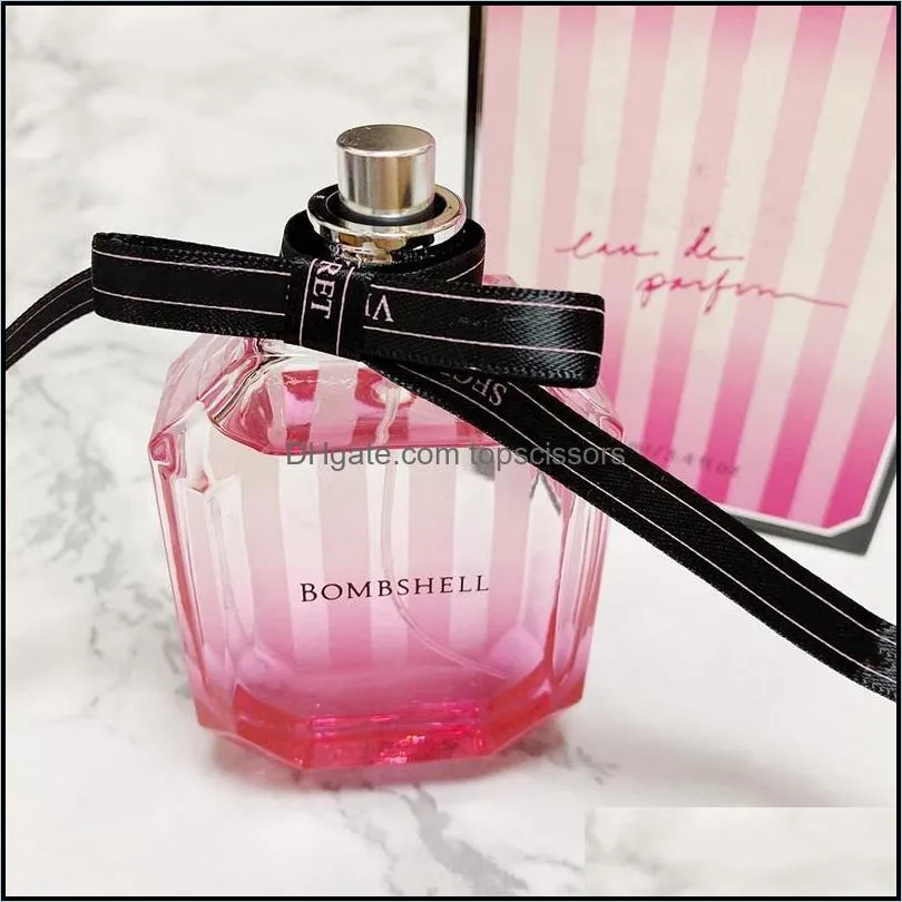 luxury brand women perfumes fragrance 100ml flower boomshell perfume eau de parfum lady fruit floral spray long lasting smell edp cologne top