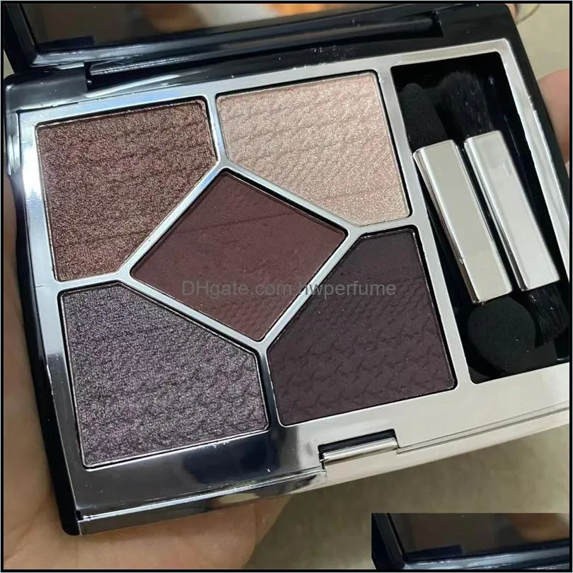 brand eye shadow 5 color with brush look edition for girl 5 couleurs couture high color eyeshadow palette