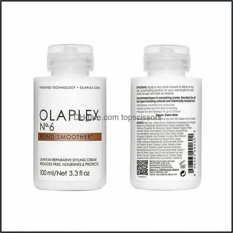 olaplex 100ml hair conditioner mask no 1 2 3 4 5 6 hair perfector repair bond maintenance shampoo lotion hairs care treatment fast