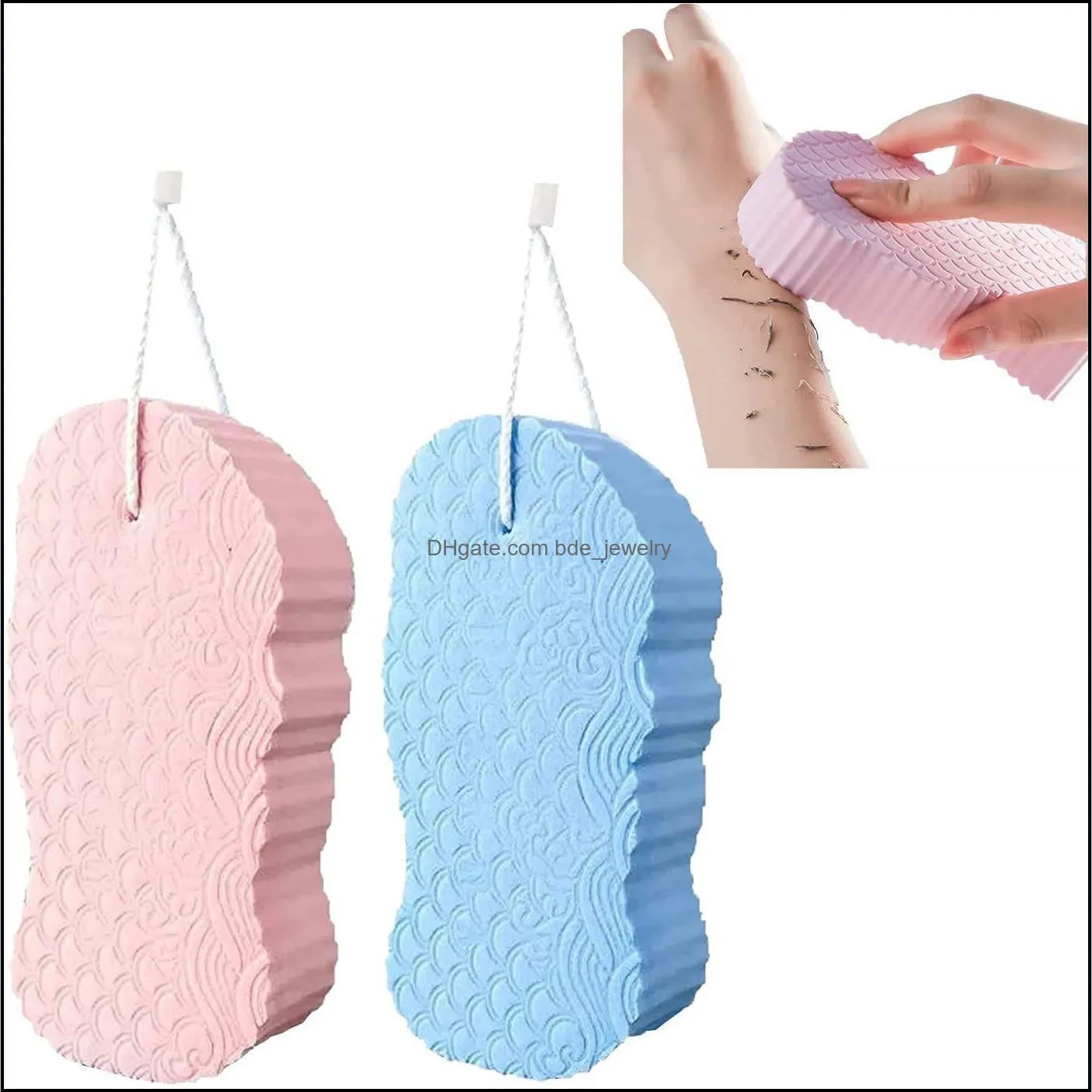 exfoliante soft sponge body scrubber bath exfoliating scrub sponges shower brush body skin cleaner dead skinremover