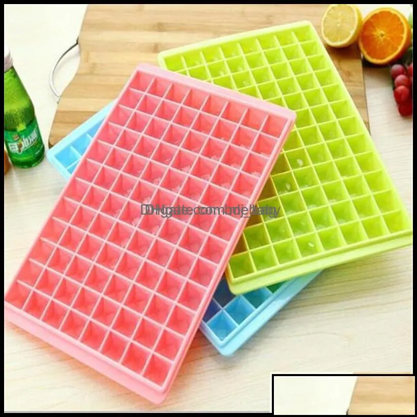 Other Kitchen Tools Kitchen Dining Bar Home Garden 60/96 Grids Diy Ice Cube Maker Mod Pp Plastic IceTr Dhnri