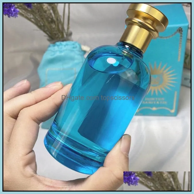 premierlash famous brand garden perfume the song for the rose 100ml neutral edp fragrance lasting spray blue bottle top quality