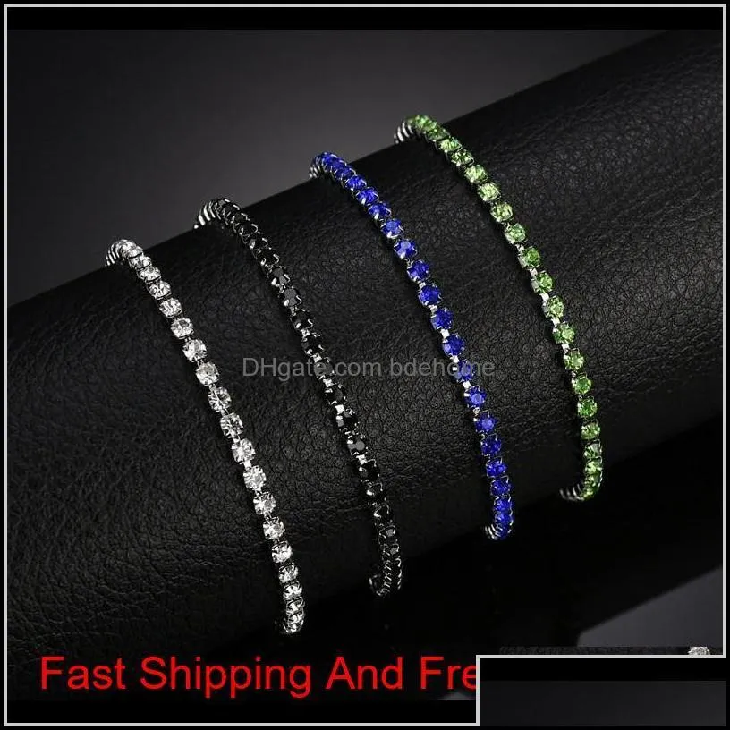 silver plated bracelets full diamond crystal chain fit  rhinestone bangle bracelet women female gift br002 umqcw r6aej