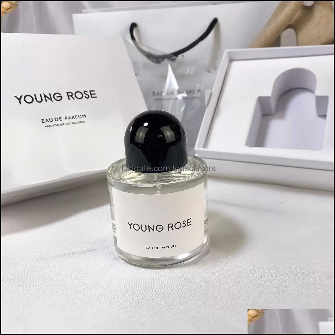  perfume 100ml young rose fragrance men woman eau de parfum long lasting good smell high quality spray cologne fast delivery