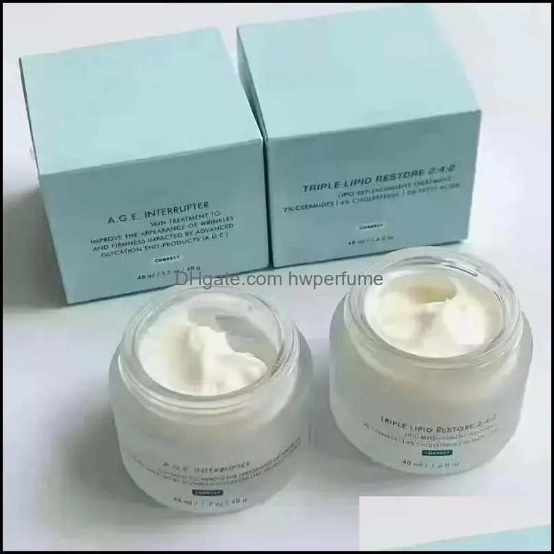 top quality face cream age interrupter triple lipid restore facial creams 48ml dhs
