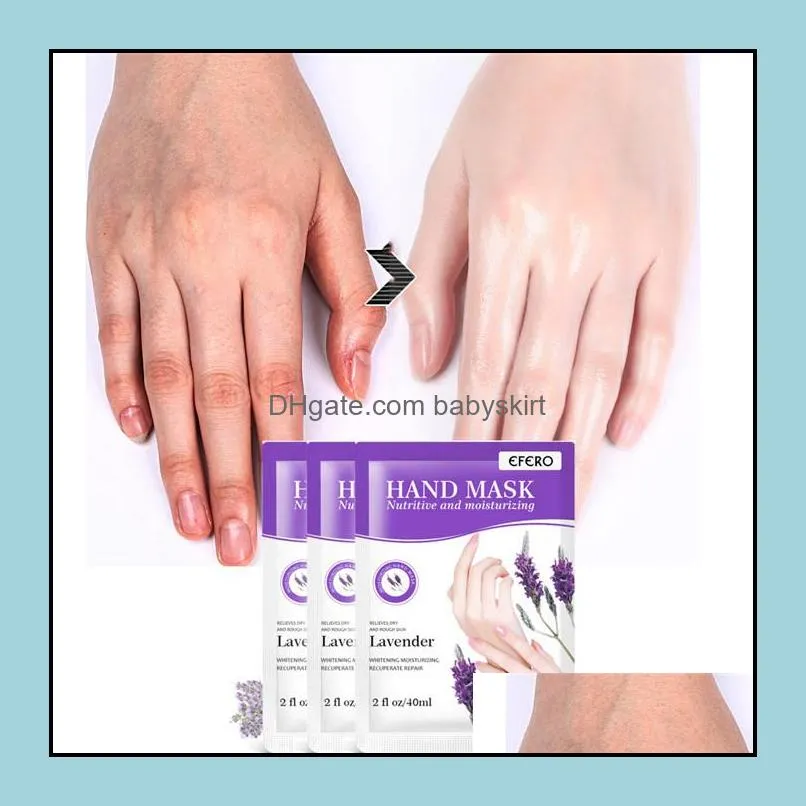 efero moisturizing hand mask gloves exfoliating hand spa gloves tool beauty nourish skin care 6pairs