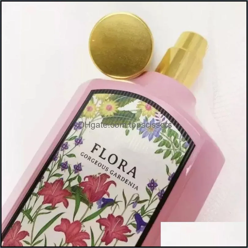 luxury design cologne women perfume flora gorgeous jasmine 100ml highest version classic style long lasting time fast ship