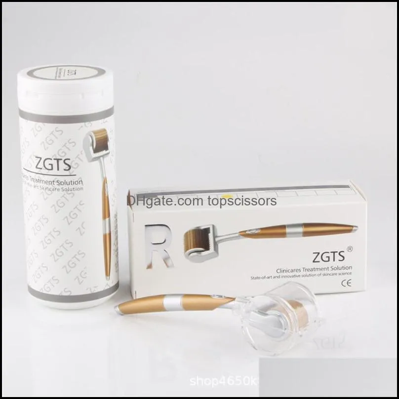 zgts 192 derma roller microneedling 0 2/0 25/0 3mm needles length titanium dermoroller microniddle rollers for face and hair