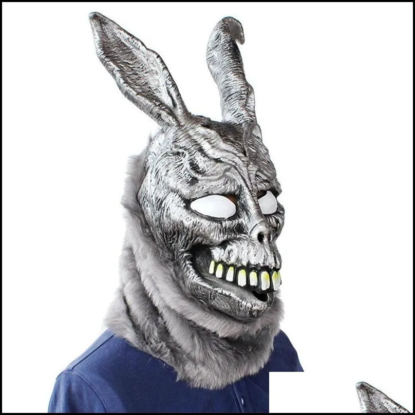 party masks animal cartoon rabbit mask donnie darko frank the bunny costume cosplay halloween party maks supplies 220826