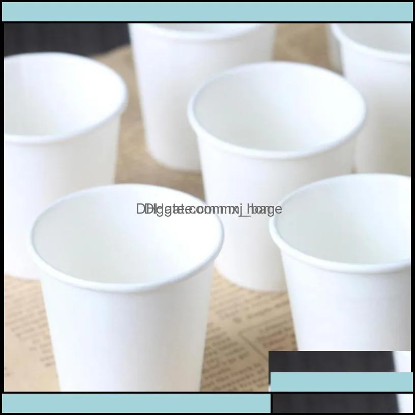 Mini Paper Tasting Cups 60Ml Drinking Tea Cup Coffee Supermarket Promotion Sample Drop Delivery 2021 Disposable Sts Kitchen Supplies