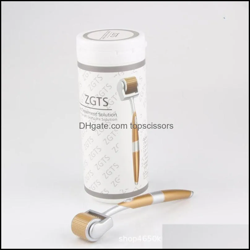 zgts 192 derma roller microneedling 0 2/0 25/0 3mm needles length titanium dermoroller microniddle rollers for face and hair