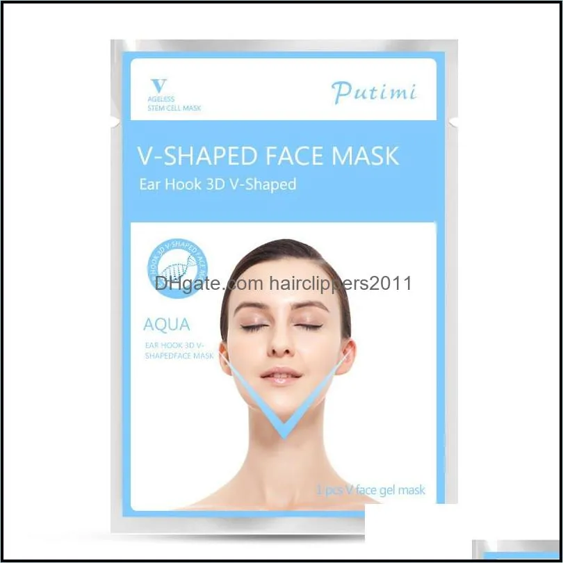 efero women lift up v face chin mask lifting cheek smooth cream face neck peeloff masks bandage skin care