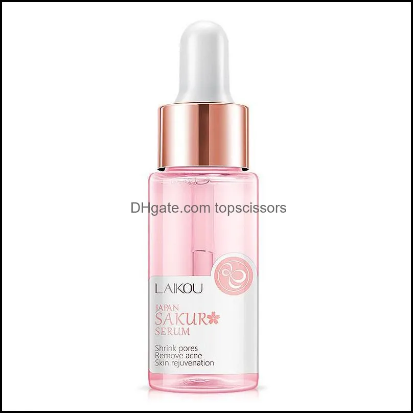 laikou 17ml japan sakura serum nourish essense oil control brightening skin whitening serums face skin care