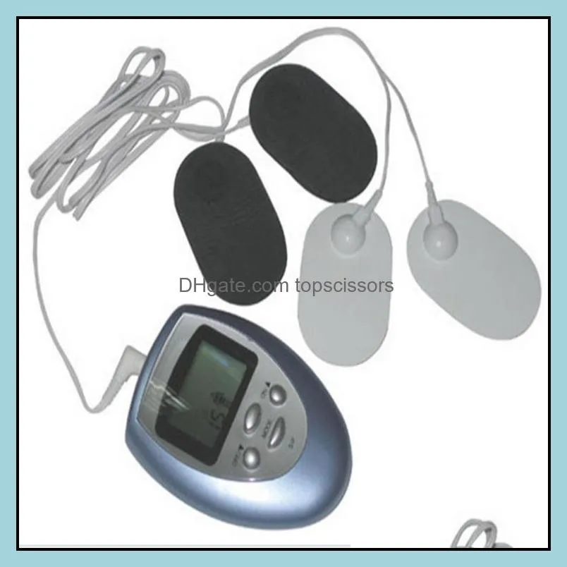 full body shock therapy face body slimming massager stimulation muscle electro massage kit portable slim equipment y1018 in stock