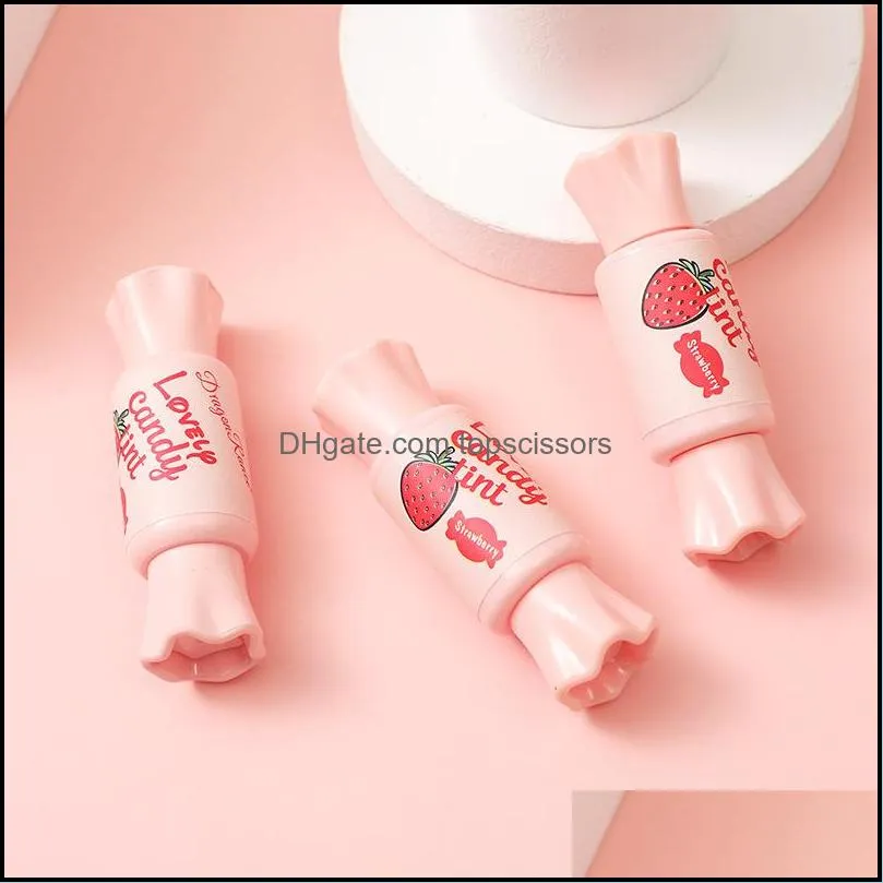 teayason lip gloss candy shape moisturizing waterproof long lasting lipstick liquid makeup 10g lipgloss cosmetic dhs