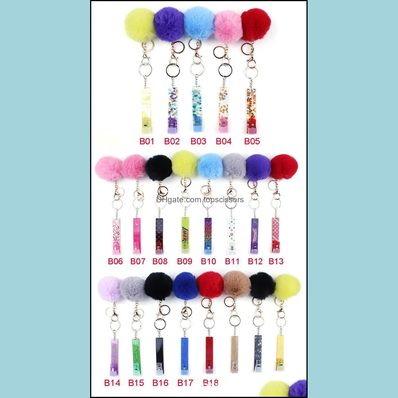 wholesale card grabber longnails problems long nail issues cardgrabber puller keychain clip for woman small business