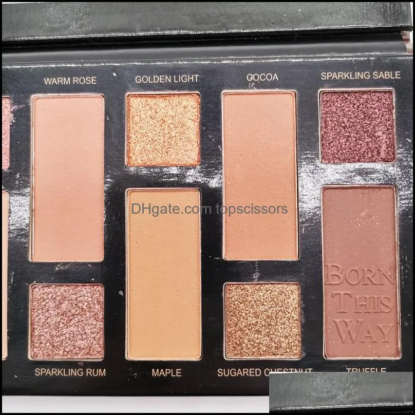 makeup eyeshadow palette born this way the natural nudes palette 16 colors eye shadow shimmer matte eyeshadows palettes