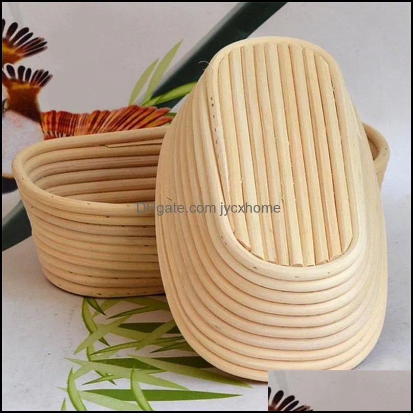 non toxic baguette bread baskets practical kitchen baking tools dough banneton brotform proofing proving rattan basket new 31xh5 zz