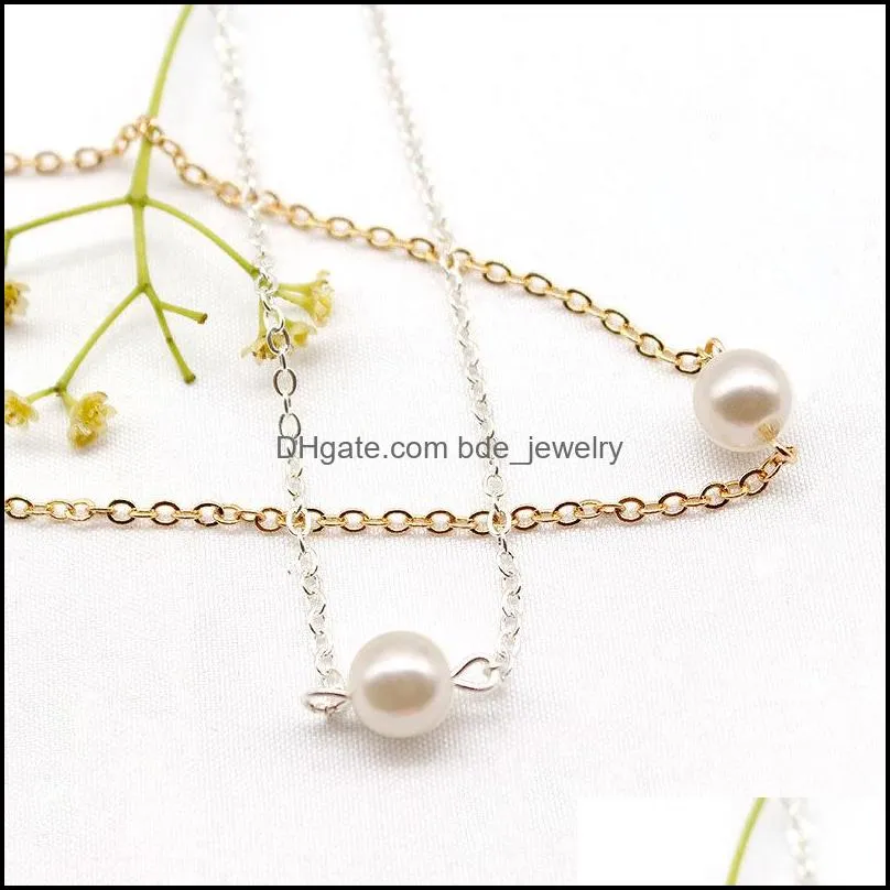  beach pearl foot chain anklets female simple fashion creative ankle chain anklet bracelet for women jewelry