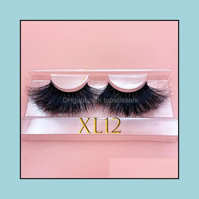 30mm mink lasting lashes dramatic volume lash for makeup extra thick long 3d cruelty false eyelashes