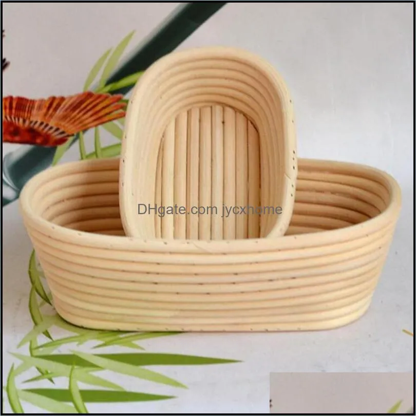 non toxic baguette bread baskets practical kitchen baking tools dough banneton brotform proofing proving rattan basket new 31xh5 zz