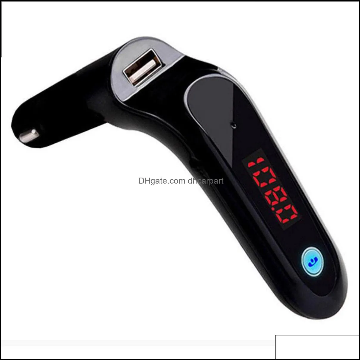 car bluetooth kit fm transmitter 3 5mm wireless aux port radio adapter usb  mp3 player