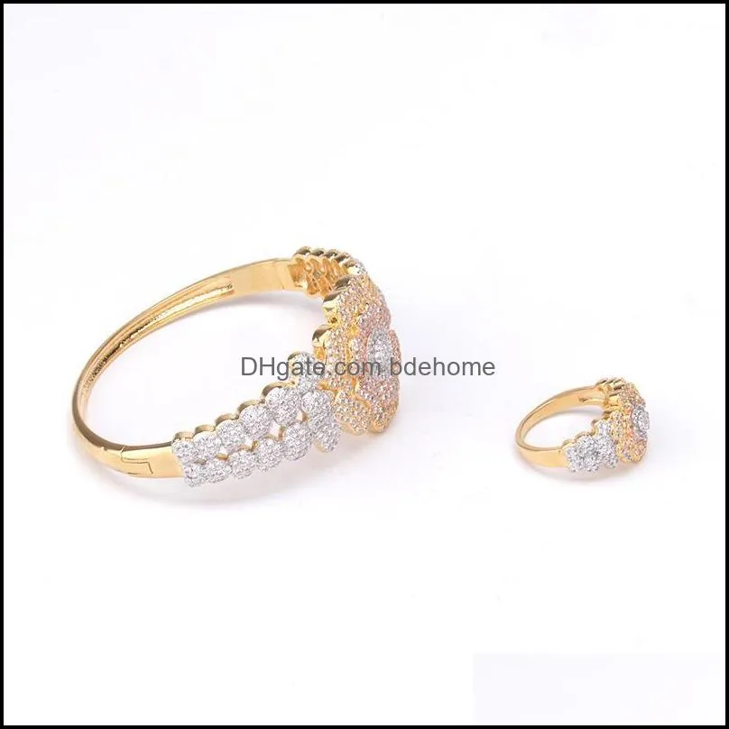 bangle luxury fashion multicolor bracelet ring wedding party womens bridal dress handmade accessories gift b1097bangle