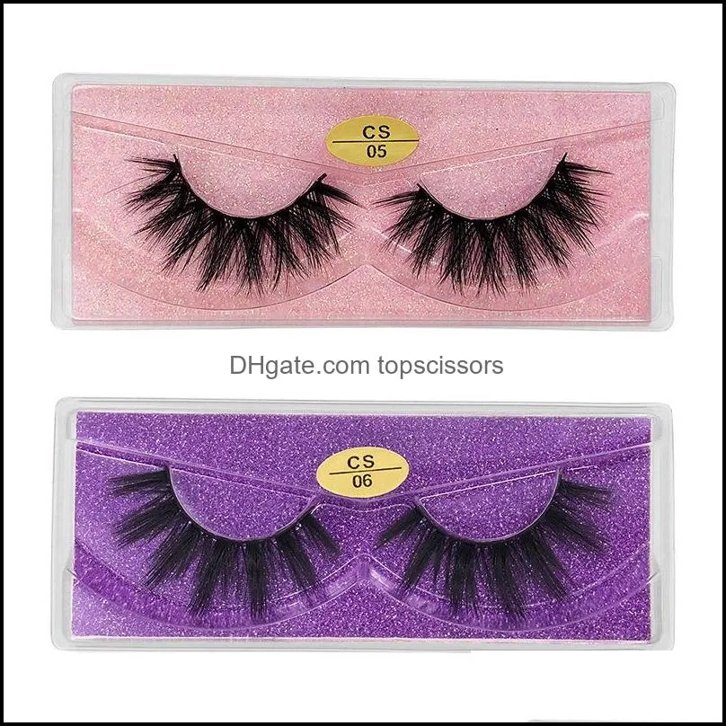 wholesale 3d faux mink eyelashes natural look eyelash wispies soft long eyelash extension for makeup eye lashes beauty tools