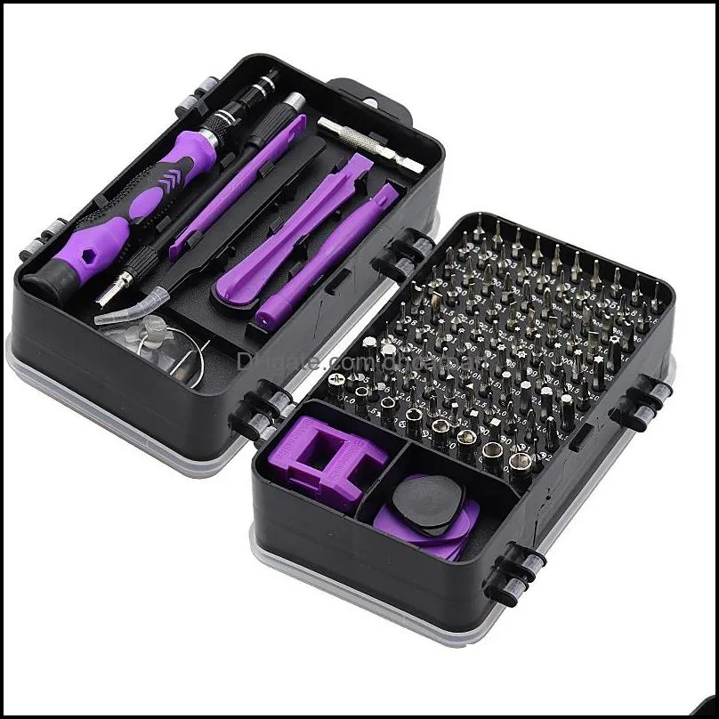 top quality 115/25 in 1 screwdriver set mini precision multi computer pc mobile phone device repair insulated hand home tools