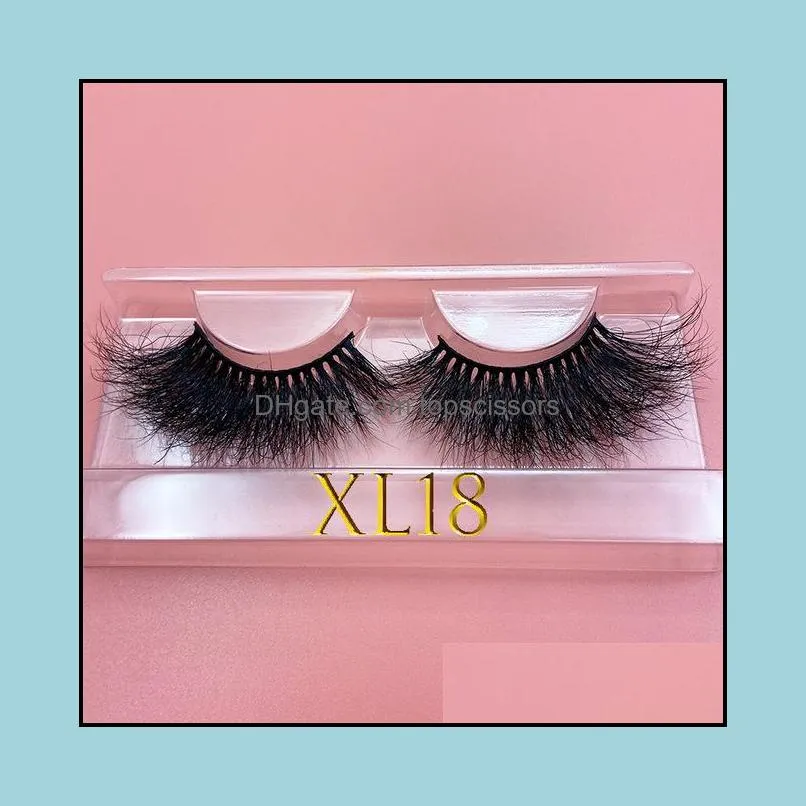 30mm mink lasting lashes dramatic volume lash for makeup extra thick long 3d cruelty false eyelashes