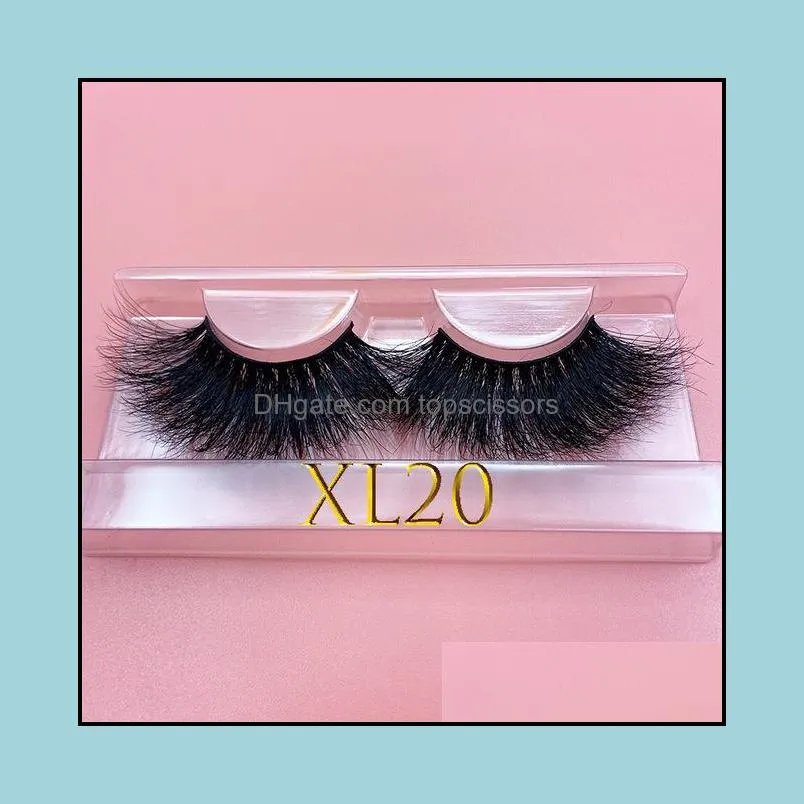 30mm mink lasting lashes dramatic volume lash for makeup extra thick long 3d cruelty false eyelashes
